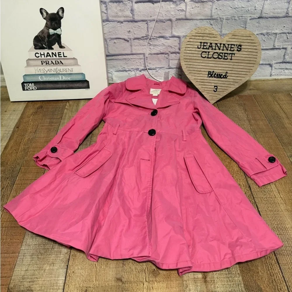 Kate Spade pink Peacoat youth size 10